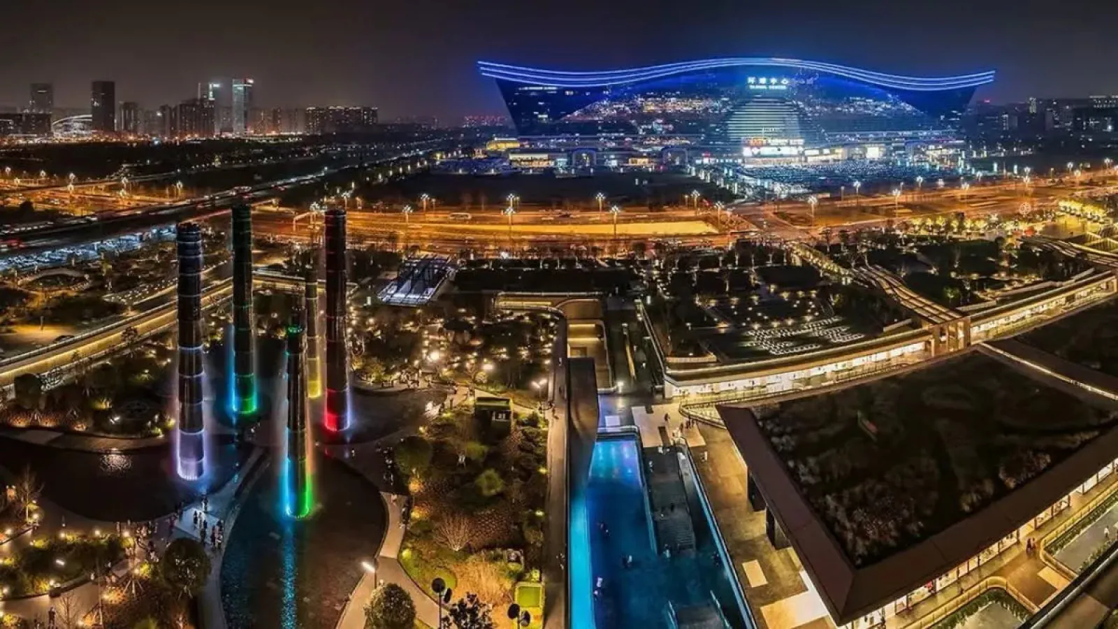 Get the waves of the sea and the height of the sky too in this building of mini-city China